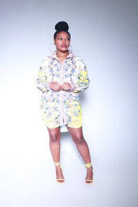 Imani Button Down Shirt Dress