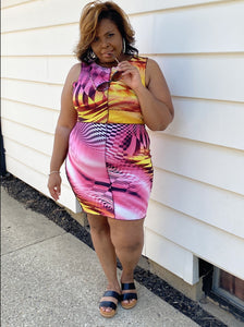 "Pink Tokyo" Plus Size Dress