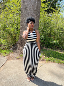 Katie Stripe Maxi Dress