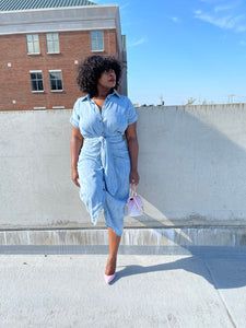 Megan Chambray Dress