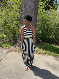 Katie Stripe Maxi Dress