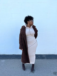 Comfy Luxe Hooded Dress