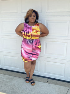 "Pink Tokyo" Plus Size Dress