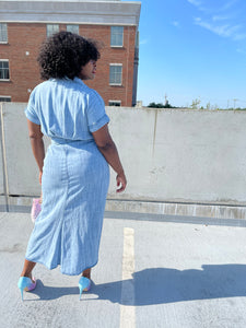 Megan Chambray Dress