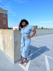 Megan Chambray Dress