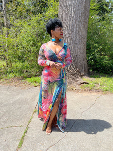 St. Lucia Wrap Dress