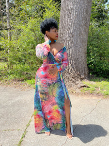 St. Lucia Wrap Dress