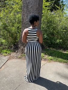 Katie Stripe Maxi Dress