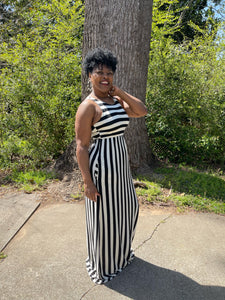 Katie Stripe Maxi Dress