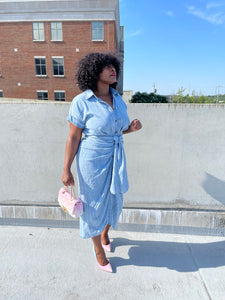 Megan Chambray Dress